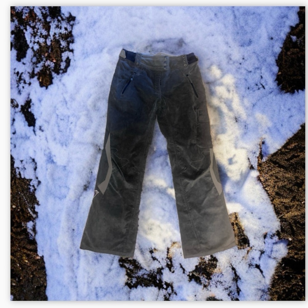 ROSIGNOL Olive Green Corduroy Ski Pants-EUC!-Worn 3X-SzM-RARE!-BoHo-Unique